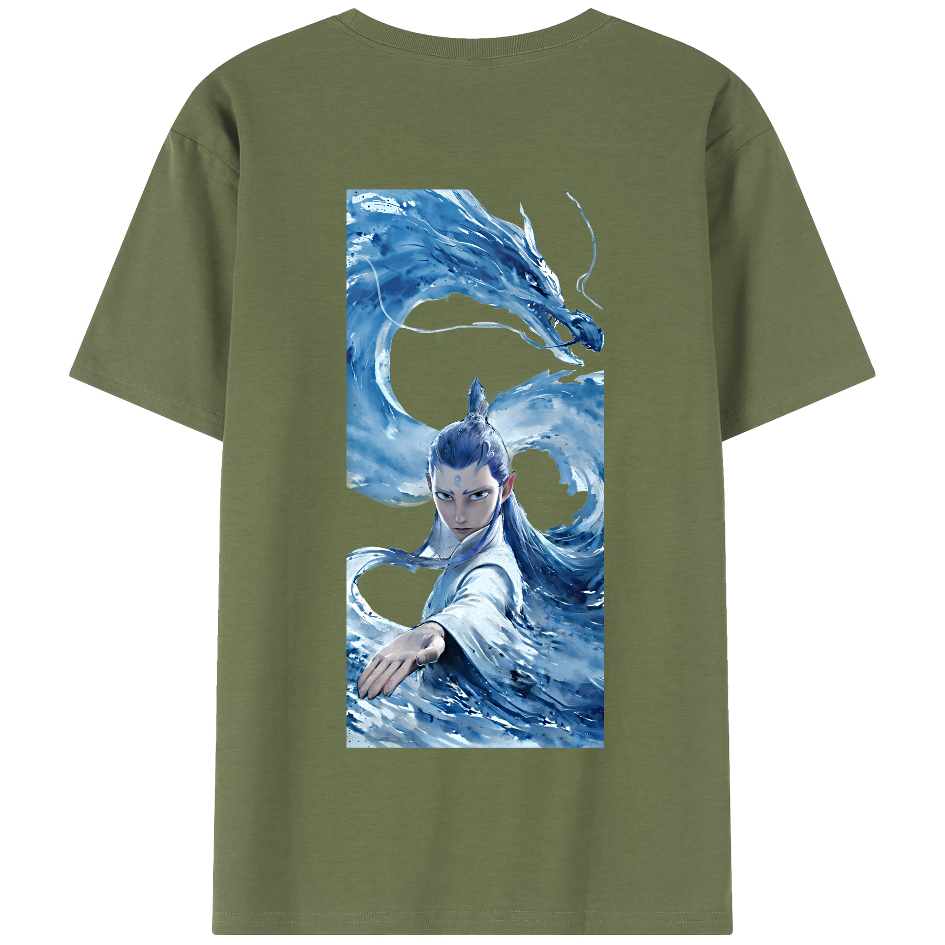 Ne Zha 2 ナタ 魔童の大暴れ 綿100％半袖Tシャツ（背面プリント）
